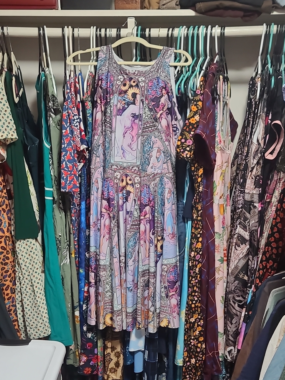 Blackmilk Sleeveless Midi Dress Four Seasons Princess Pocket